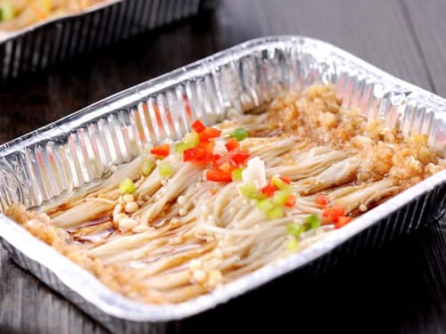 全南锡纸烤金针菇